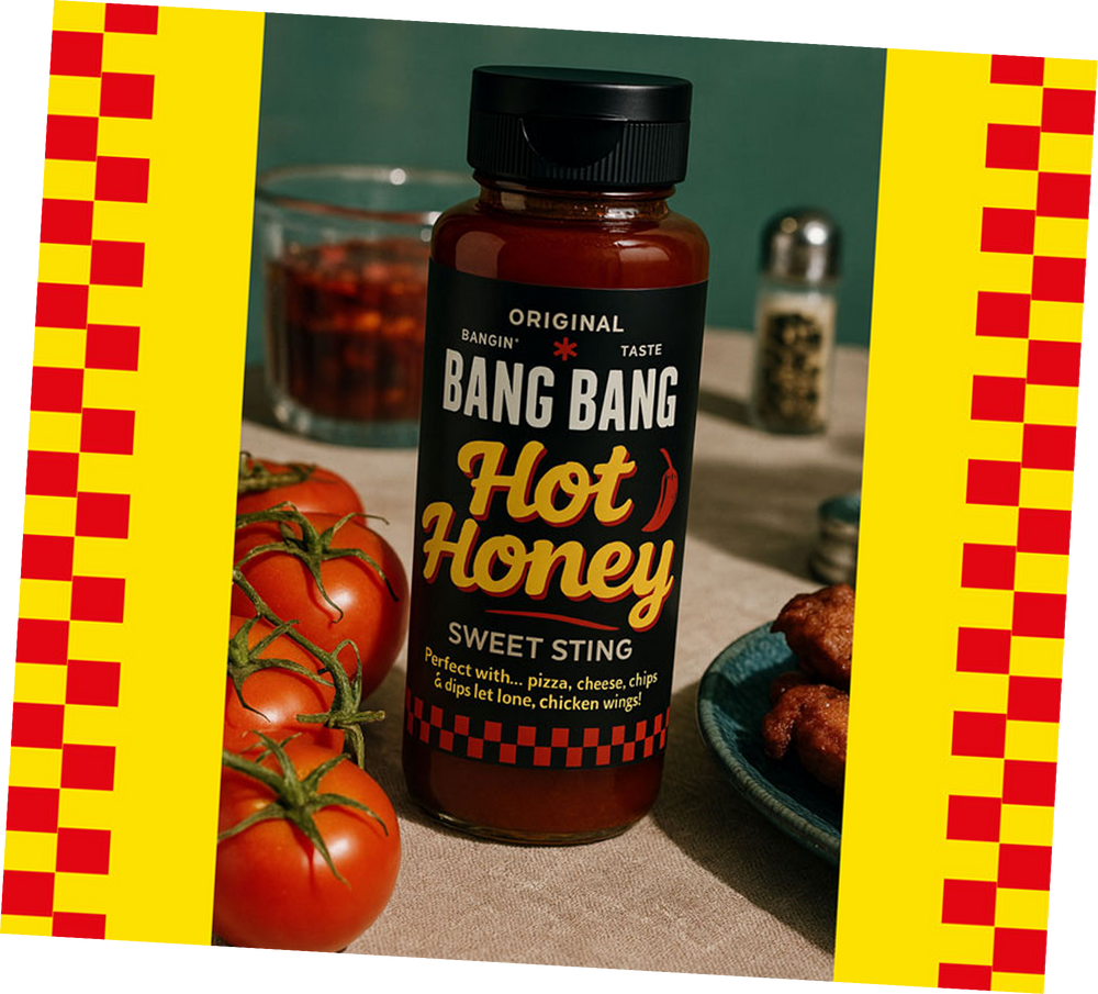 Bang Bang Hot Honey bottle