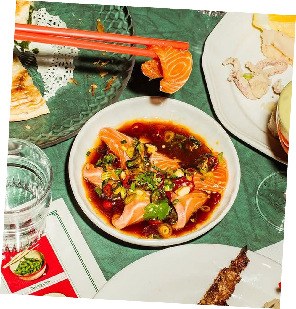 Bang Bang sauce served with food