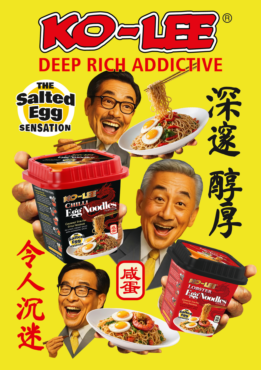 KO-LEE Salted Egg Noodles Box